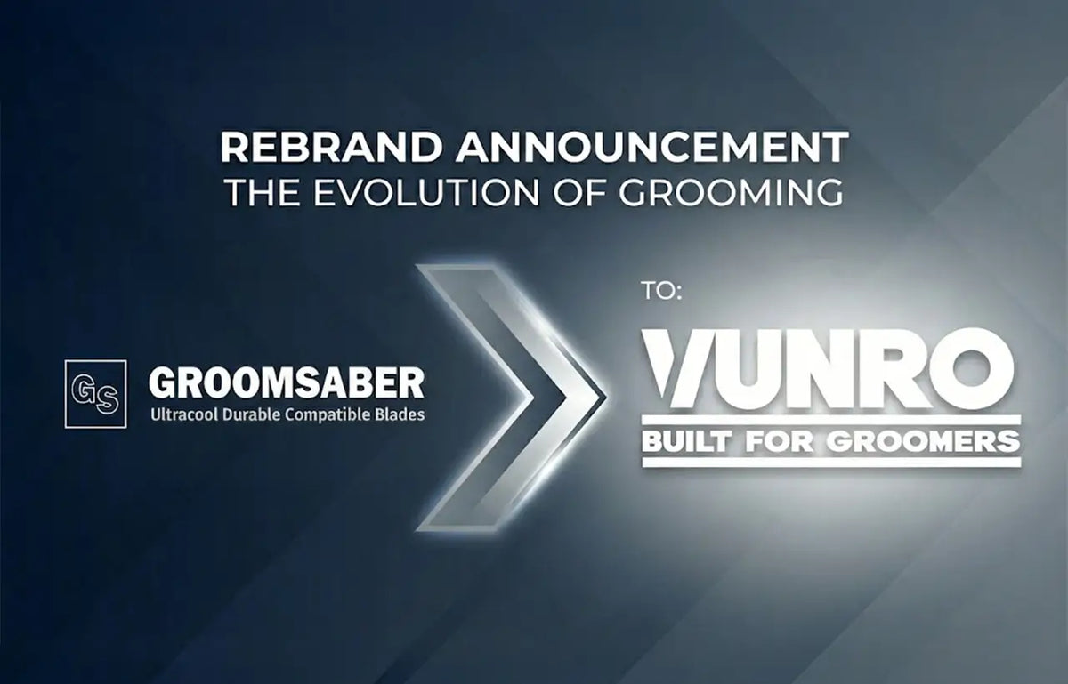 The Groomsaber to VUNRO rebrand announcement