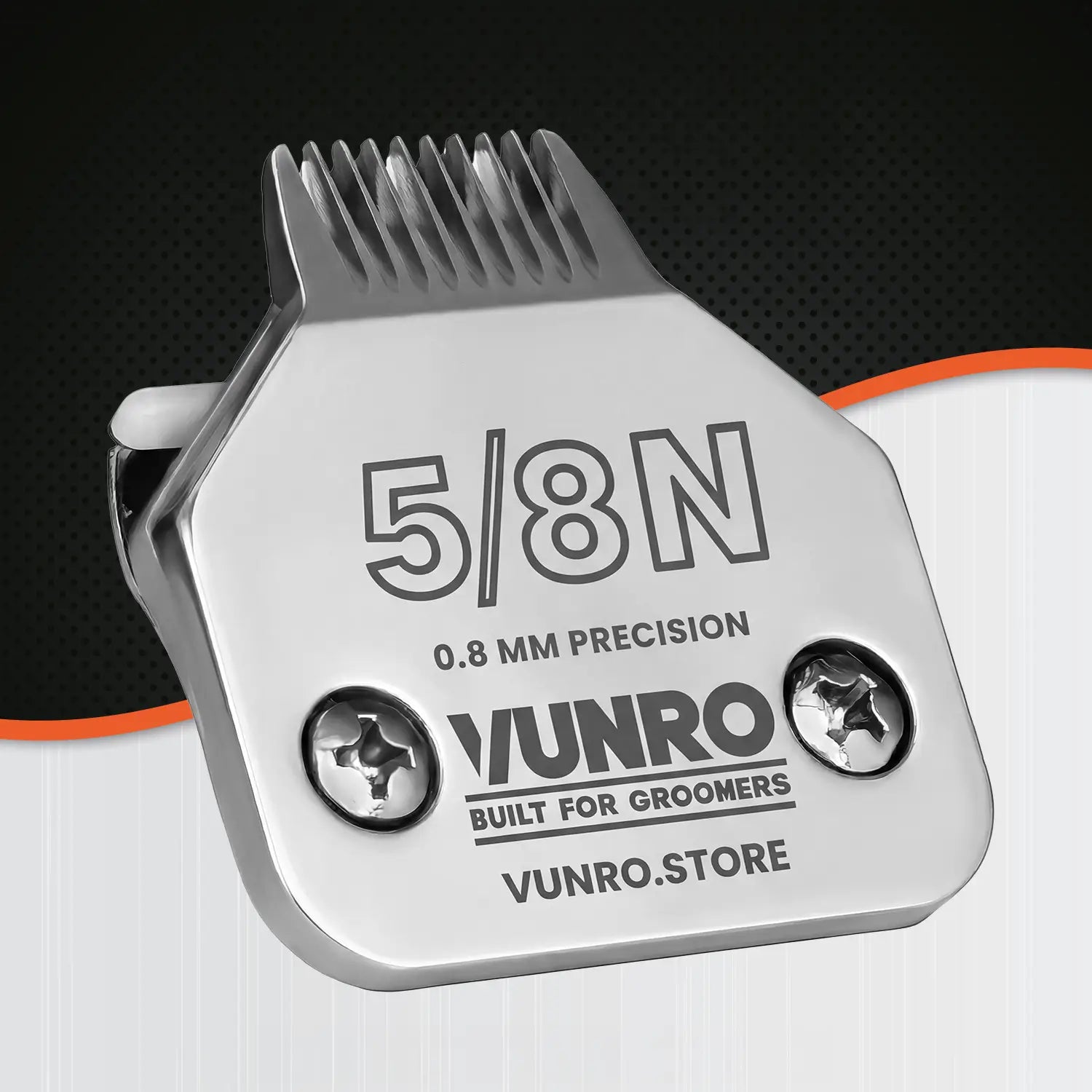 5/8N Dog Clipper Blade (0.8 mm) by VUNRO