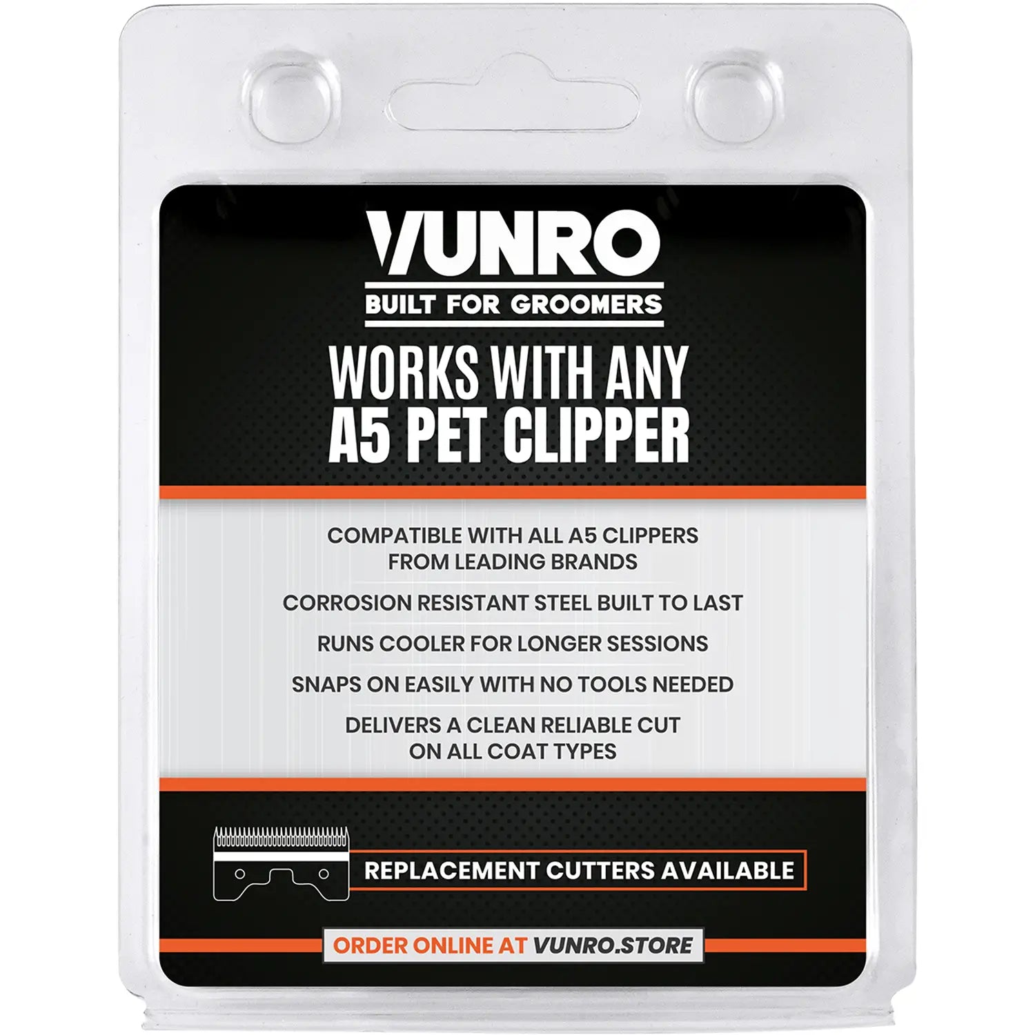 15# Dog Clipper Blade (1.2 mm) by VUNRO